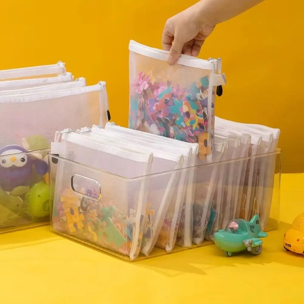 

Органайзер для хранения мелочей A4A5A6, сетчатая сумка на молнии, водонепроницаемая, большой вместимости, сумка для документов, сумка для канцелярских принадлежностей, студенческая сумка