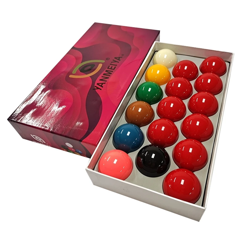 

Billiard Balls Completed Set of 17 Pcs For Chinese Snooker Balls 107 Game-Size 57.25mm