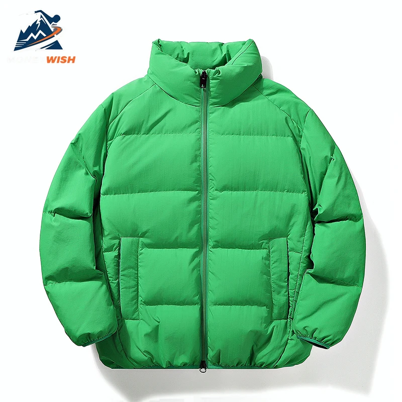 MONEYWISH الرجال أسفل سترة 2025 جديد الدوبامين 90% الأبيض بطة أسفل سميكة مكافحة الباردة معطف دافئ في الهواء الطلق سترة شتوية غير رسمية #4