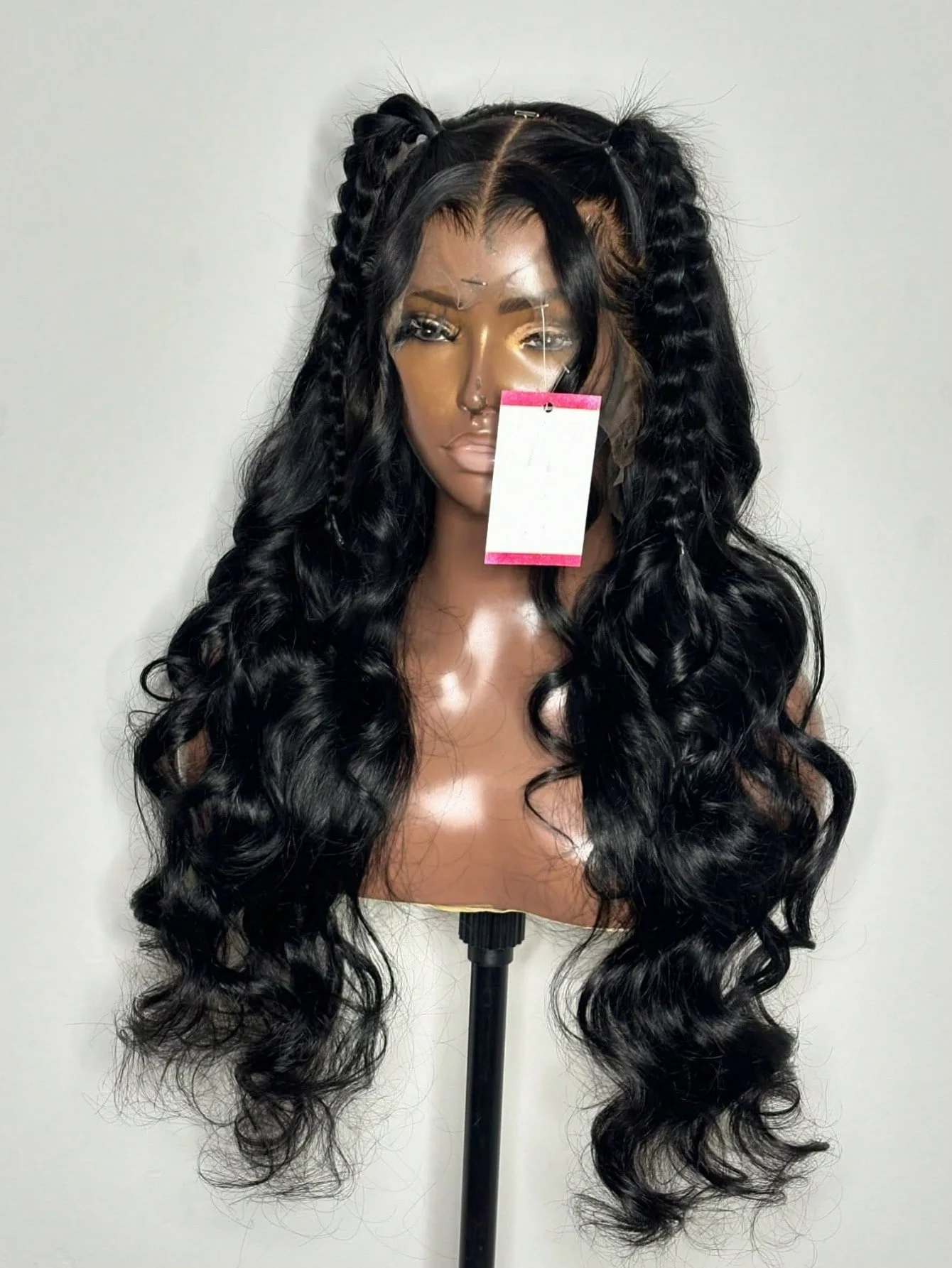 13x4 الجسم موجة الدانتيل الجبهة الباروكات شعر الإنسان قبل قطعها HD الدانتيل الشفاف شعر مستعار أمامي مع شعر الطفل