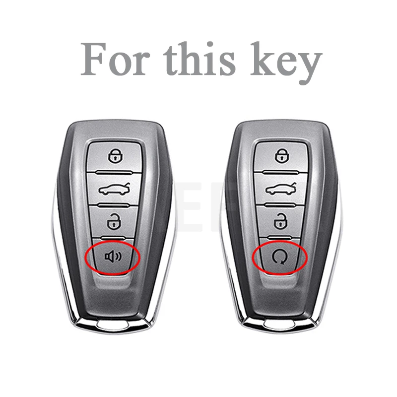 For Geely Emgrand X7 EX7 Coolray 2019 - 2020 TPU Car Remote Key Case Cover Holder Shell Auto Styling Fob Accessories