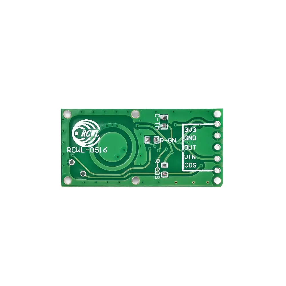 Motion Radar Sensor HW-MS03 2.4GHz to 5.8GHz Human Body Induction Switch RCWL-0516 Microwave Radar Sensor Module for Arduino Diy