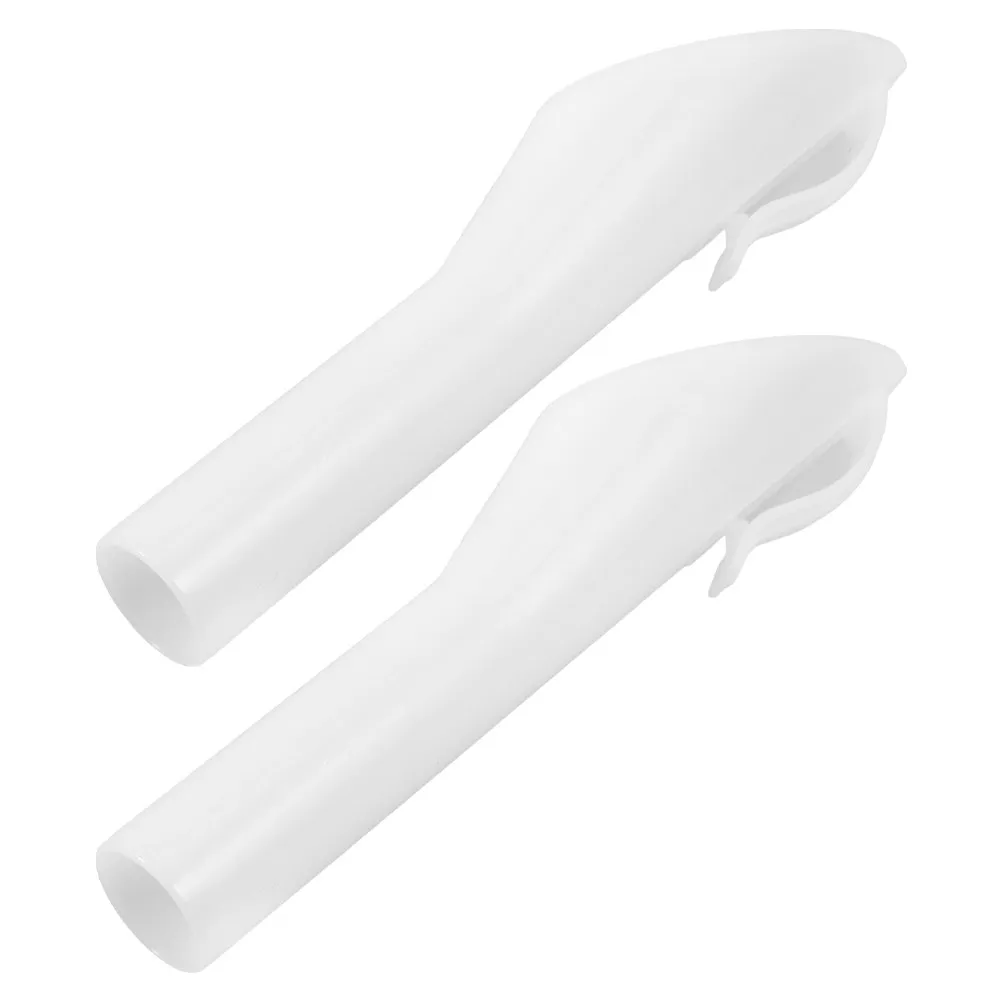 

2Pcs Universal Fuel Funnel Emergency Car Refueling Tool Long Plastic Oil Funnel for Engine Oil Change Automotive