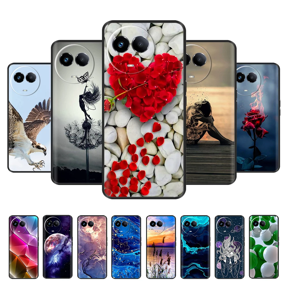 For Realme C67 5G Case Slicone Soft TPU Phone Cases Back Cover For Oppo Realme C67 C 67 5G Funda Protective Para Capa Coque Bags