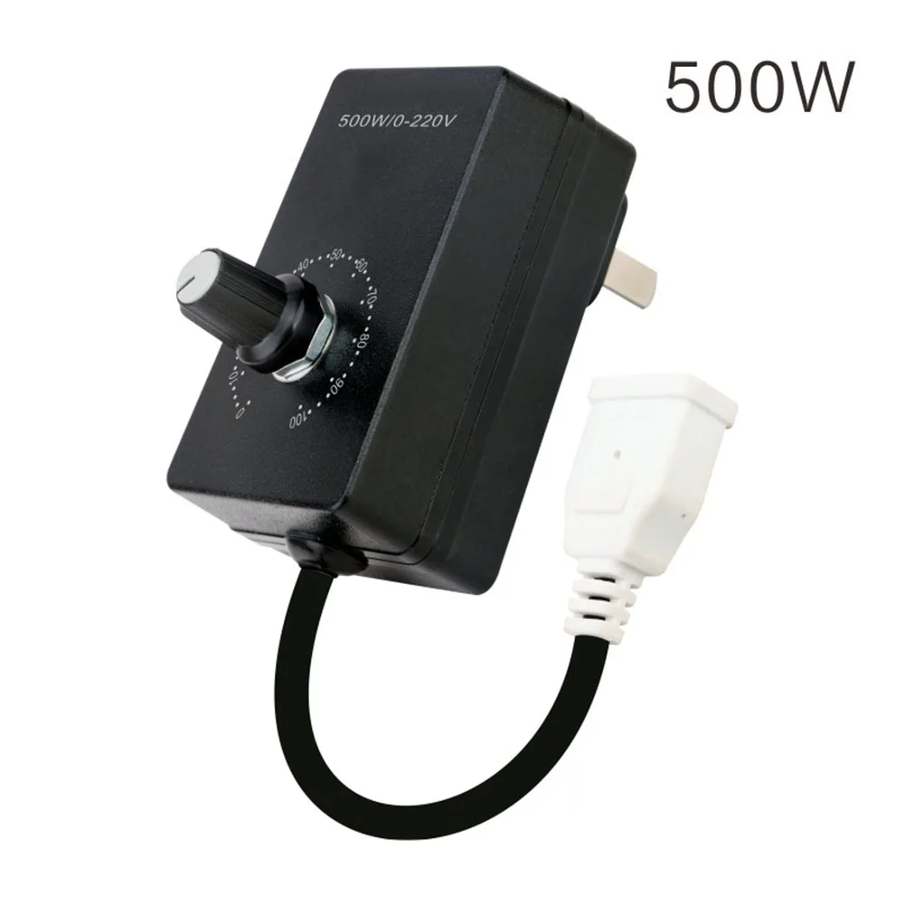 Angle Grinder Switch 220V Fan Controller For Ventilation Control Black white Circuit Breaker AC220 250V Input AC0-220V Output