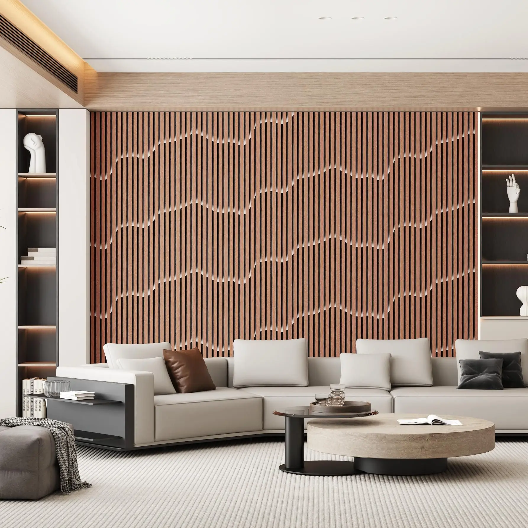 ملصق ورق حائط مضلع ثلاثي الأبعاد ذاتي اللصق - ديكور منزلي مقاوم للماء ومقاوم للرطوبة لجدران تأجير خلفية التلفزيون