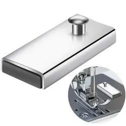 1pc Magnetic Seam Guide for Sewing Machine Magnet Seam Guide Ruler Straight Seam Gauge Sewing Machine Attachments