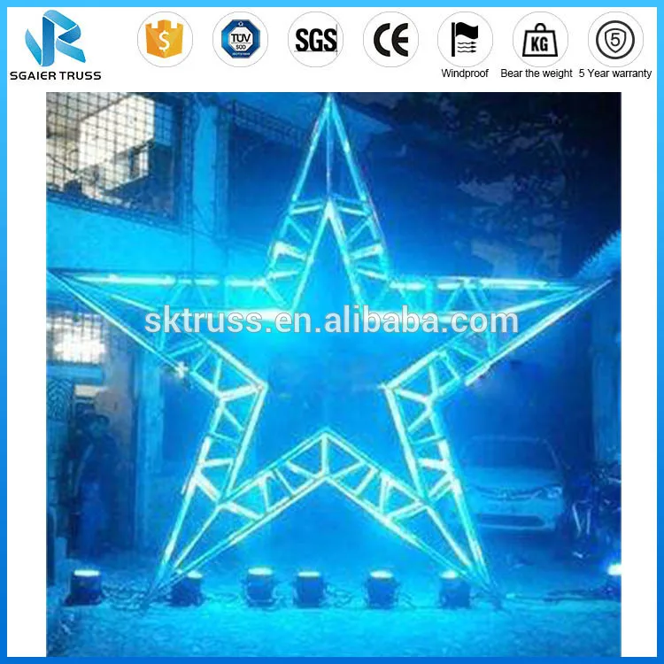 2022 pentagon truss display Truss with LED light