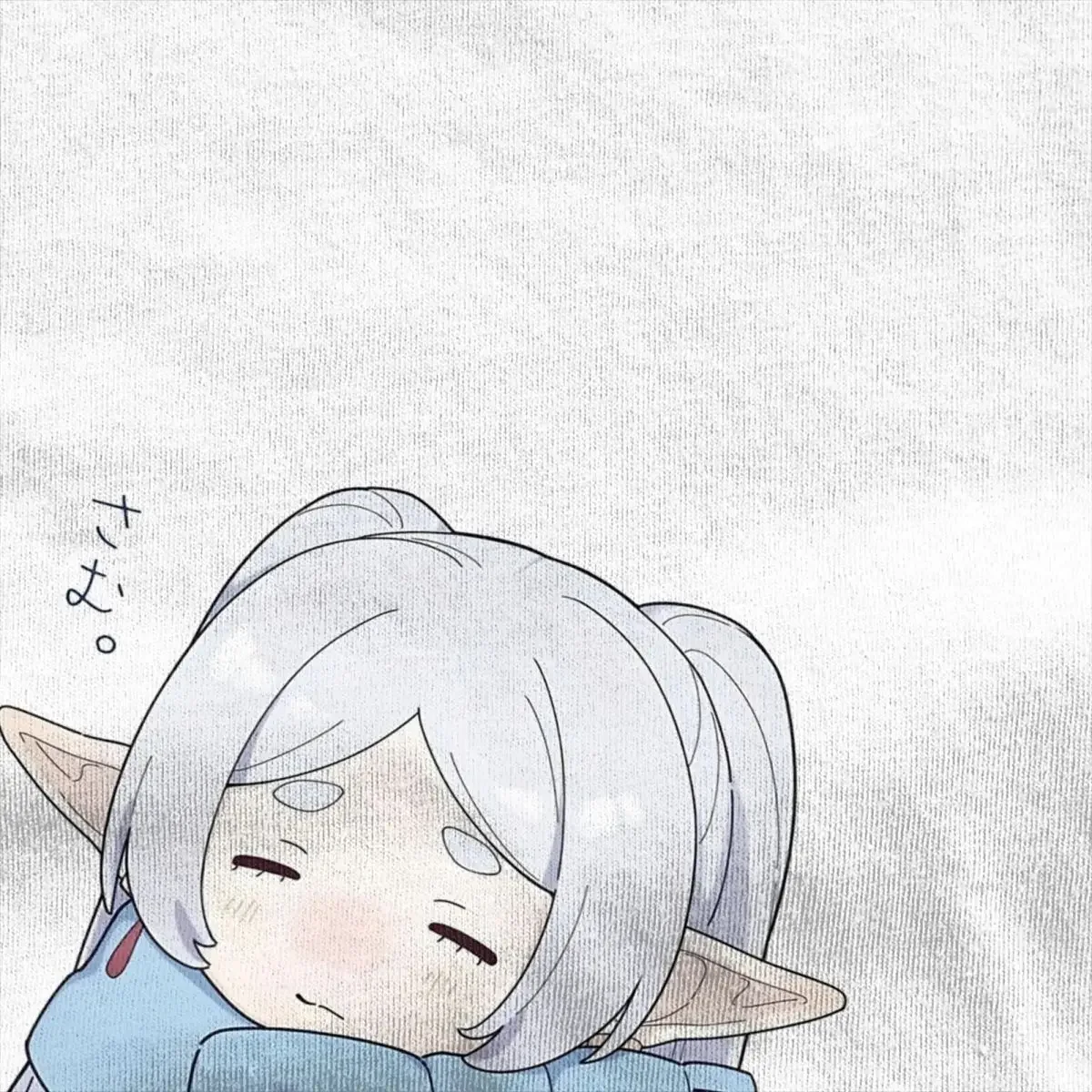 Camisetas casuais Frieren Serie Anime masculinas e femininas de manga curta com gola redonda e verão