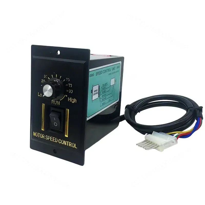 for UX-52 Digital Display Stepless Motor Speed Controller Electronic Governor 6-250W 300W 400W AC Voltage Regulator for Fan