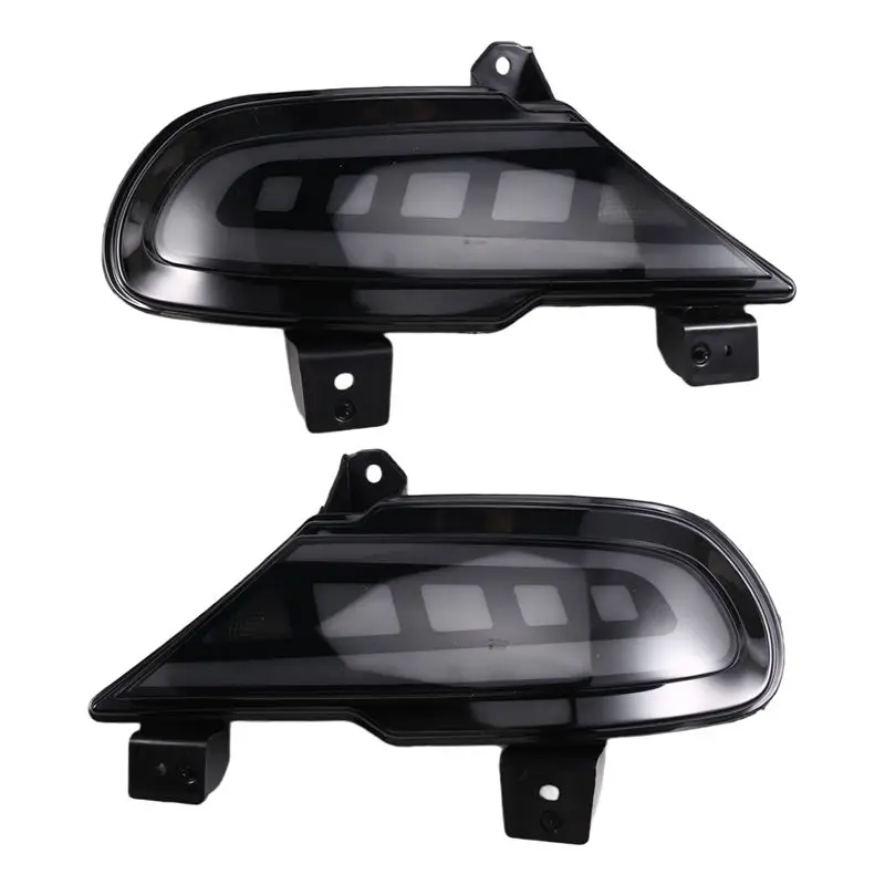 

Top!-Car LED Rear Bumper Lamps For Mitsubishi Pajero Sports 2013 -2015 Brake Turn Signal Backup Reflector Lamp Taillight