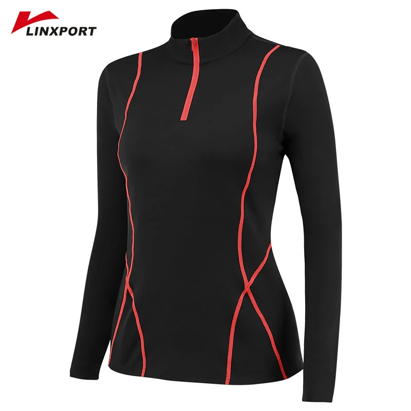 

Fleece Lined Rash Guards for Women Fitness Gym Clothing Running Tights Sports Blouses Shirts Yoga Jogging Thermal Underwear Tops