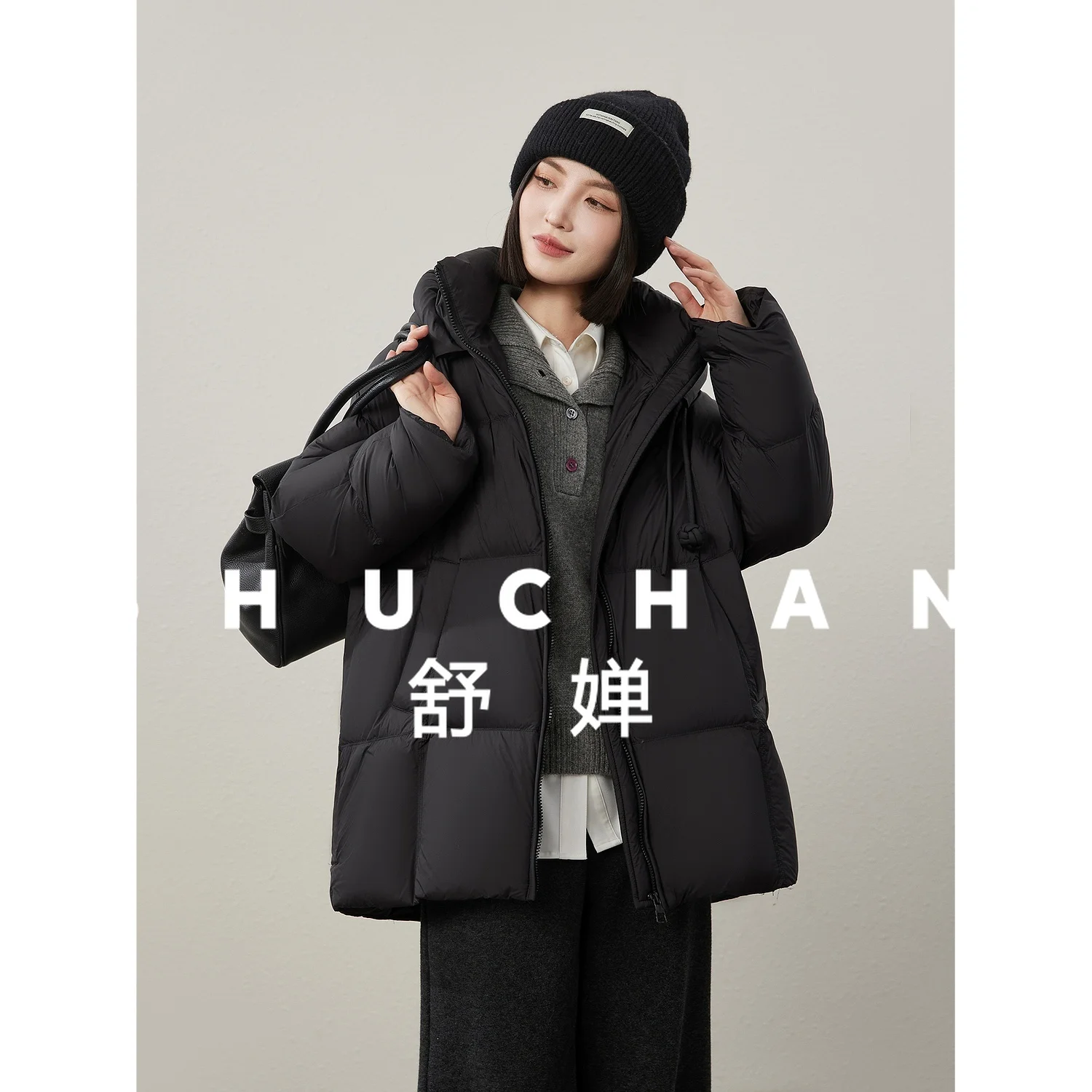 نوعية جيدة أسفل نفث دافئ 90 بطة بيضاء أسفل تصميم تحسس الوحدة الرباط أسفل سترة المرأة