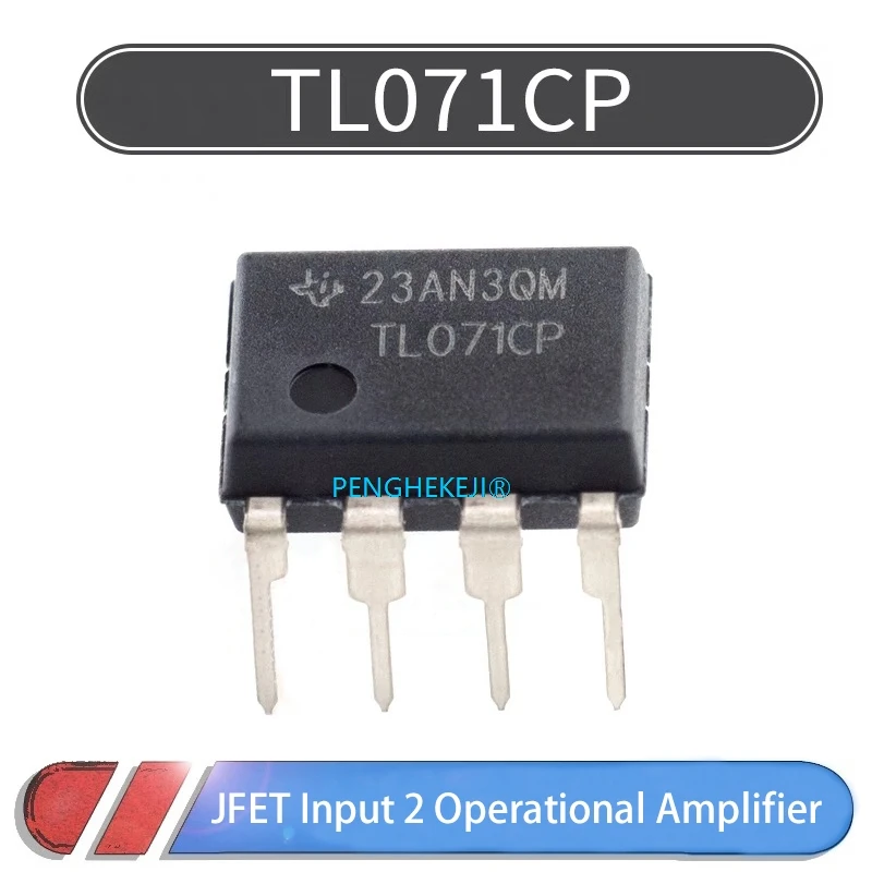 5/10PCS TL071CP DIP8 Single JFET Input Operational Amplifier TL071 DIP-8