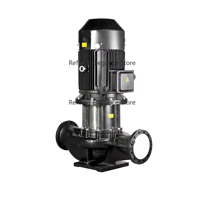 High-Efficiency Vertical Inline Centrifugal Single-Stage Circulating Pump Electric Inline Water Pump