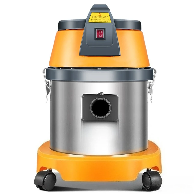 15L Wet Dry Vacuum Cleaner, High Power Bucket Vacuum for Home & Commercial Use BF500
