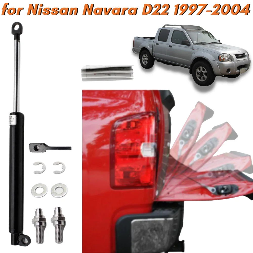 

Qty(1) Trunk Struts for Nissan NP300 Navara Frontier D22 1997-2004 Rear Tailgate Boot Lift Supports Gas Springs Shock Absorbers