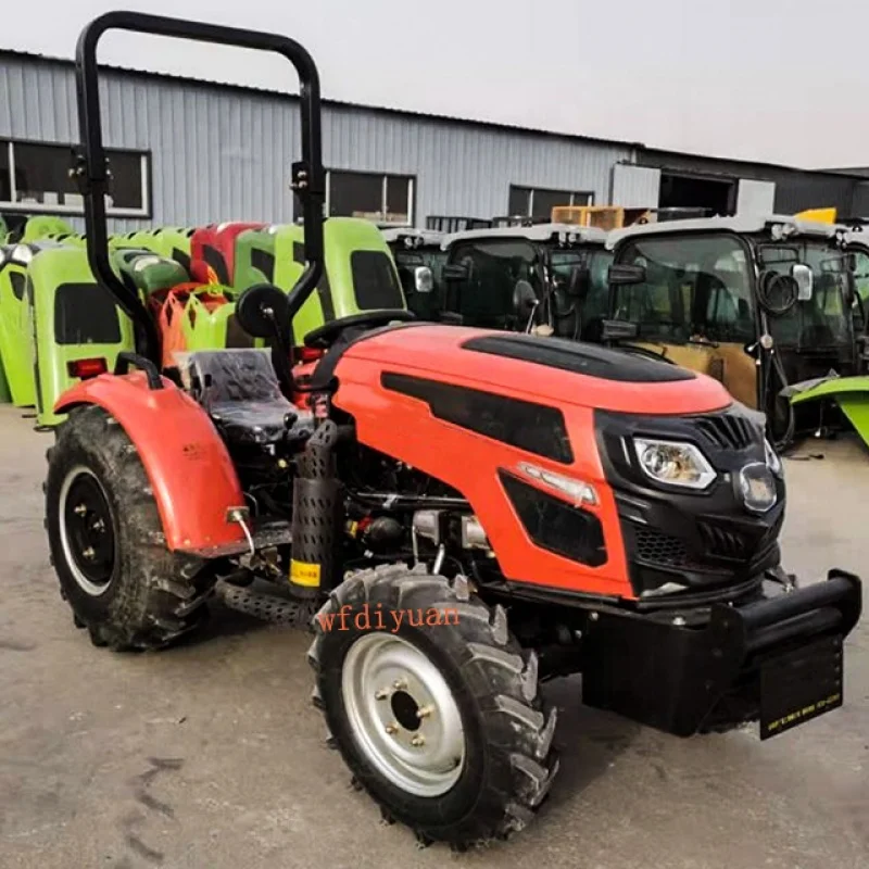 Mini tracteur agricole avec fixation, fabriqué en Chine, utilisation dans le jardin, mini ferme, marche agricole