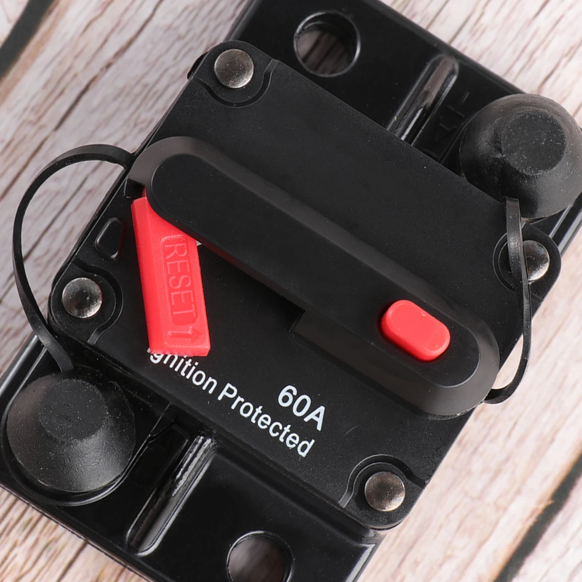 

Car Fuse Circuit Breaker Auto Reset Mini Plug Marine RV Panel Audio Amps Water Resistant Easy Install Protective