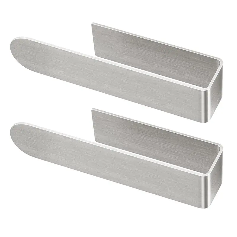 

【PRICE-DROP!】Multi-Function Toilet Paper Holder Punch-Free Towel Rack For Kitchen Cabinet Shower 2 Pack