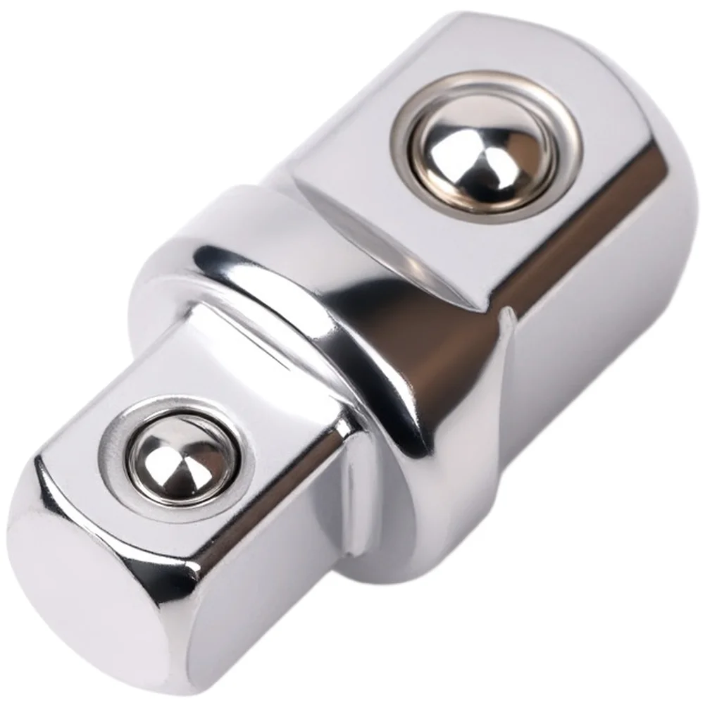 3pcs Double Head Square Drive Socket Adapter Converter Set for 1/4 inch 3/8 inch 1/2 inch Ratchets and Drivers