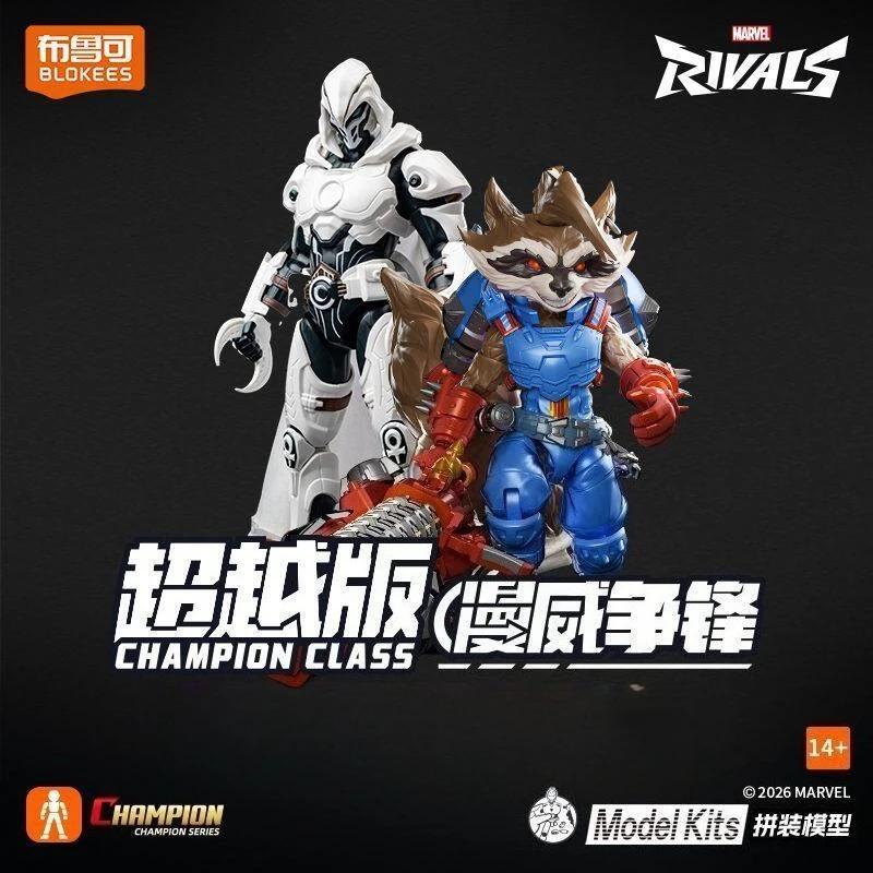 new-blokees-marvel-rivals-marc-spector-rocket-raccoon-action-figures-assembly-model-champion-class-anime-movable-collection-toys