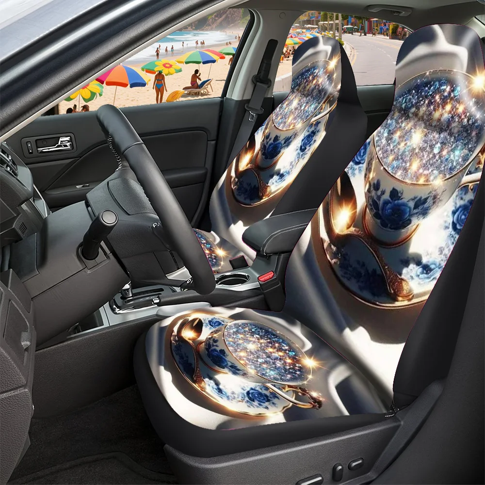 Fit Car Seat Covers For SUV & Sedan - Breathable Washable All-Season Protection, Non-Slip Bottom & Airbag Compatible, Easy Insta