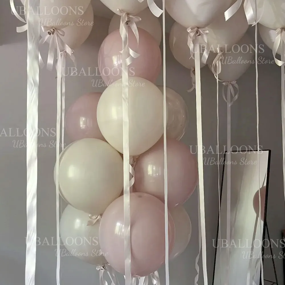 24yd 2 cm Satinband zum Aufhängen von Luftballons, DIY-Seidenbänder für Geburtstag, Hochzeit, Babyparty, Party-Dekoration, Ballonzubehör – Detail 7