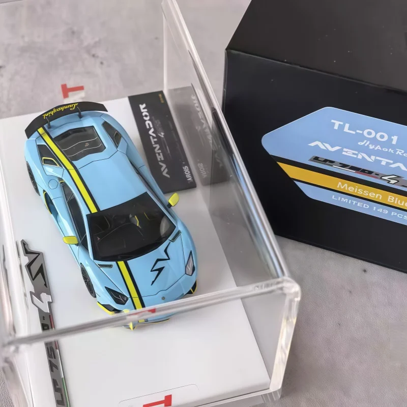 TARDIS x Bart 1:64,Motorshow Lamborghini LP750-4 SV,resin static