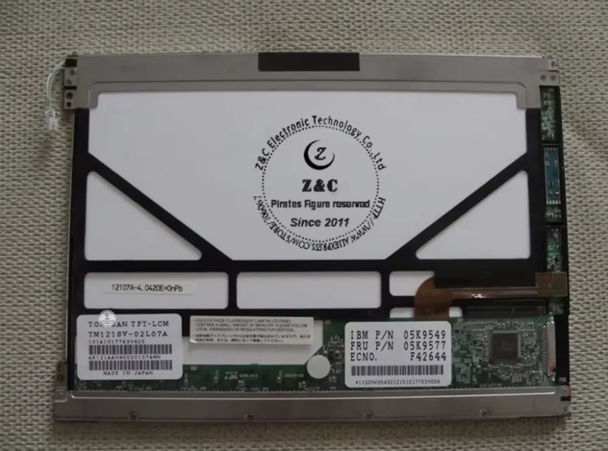 

TM121SV-02L07A TM121SV-02L04C Original 12.1 inch 800*600 CCFL - Laptop LCD Screen Panel for Torisan