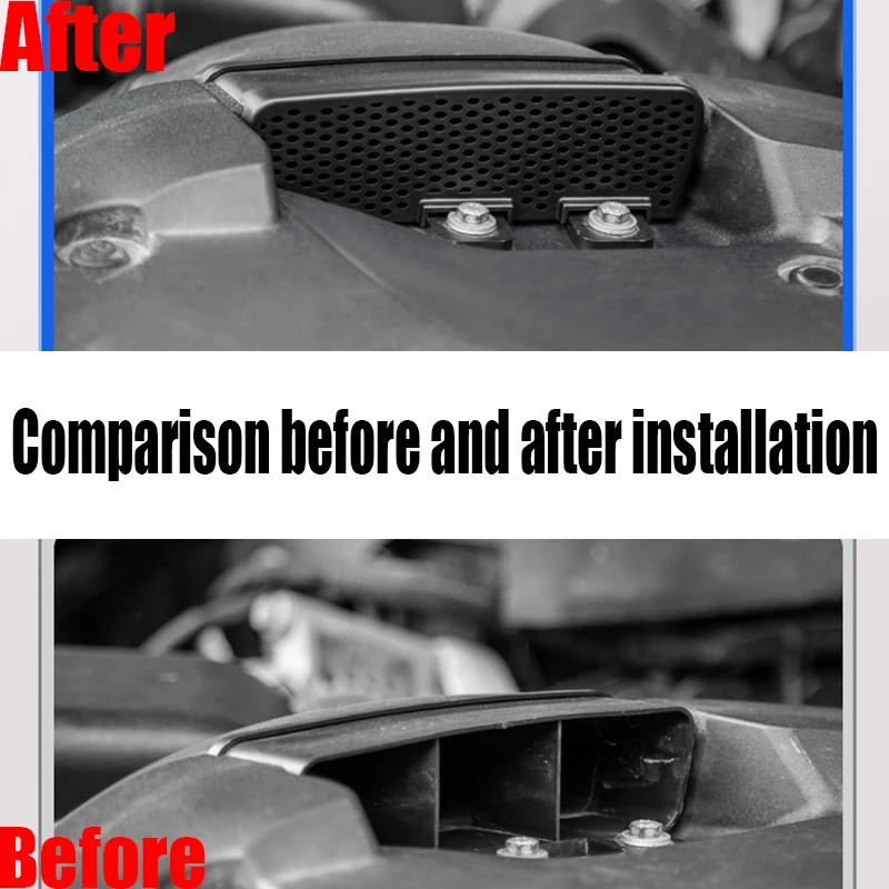 Osłona ochronna wlotu silnika, osłona zabezpieczająca przed przeciekaniem, produkty do dekoracji wnętrz samochodowych dla Ford Ranger 2024,