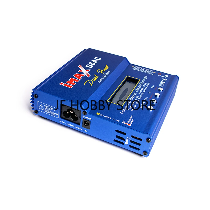 iMAX B6AC 80W 6A Lipo Charger Balancer For Nimh Nicd Lipo LiFe Li-ion Pb Battery LCD Screen Display RC Charger Discharger XT60 view 4