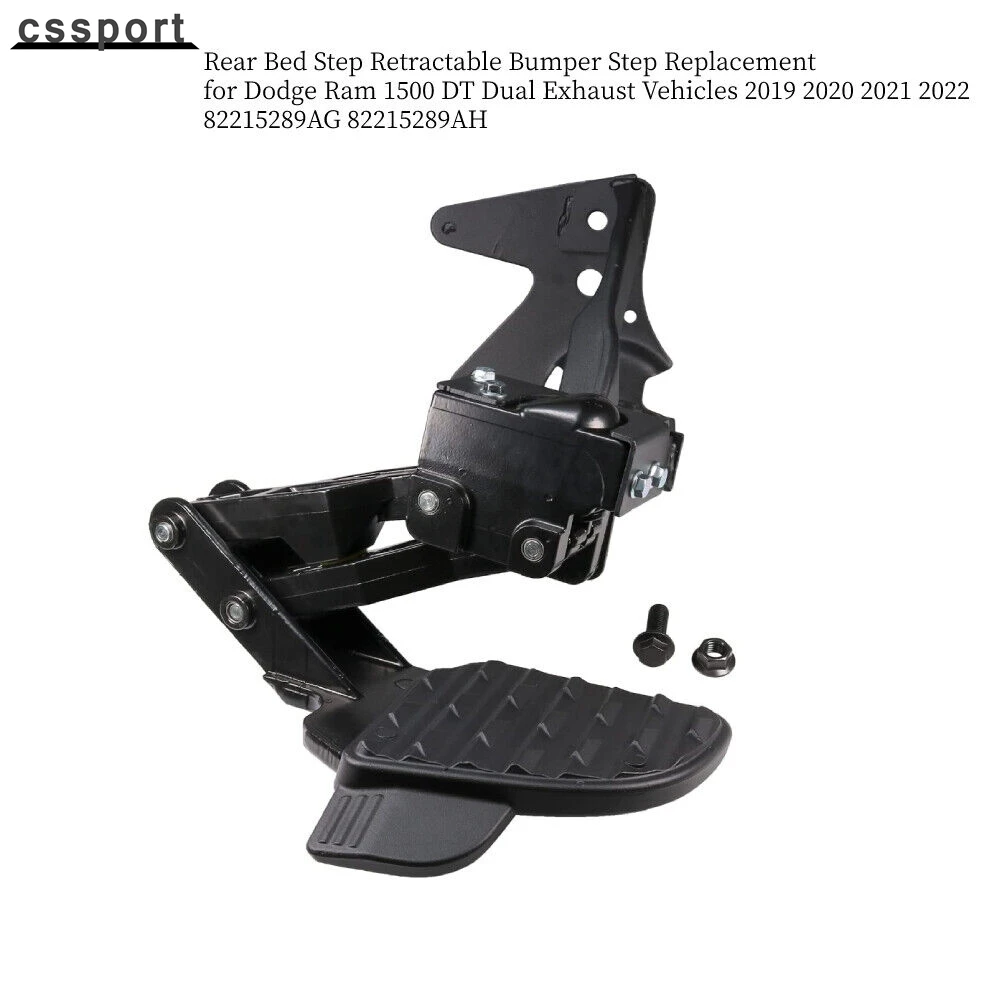 Rear Bed Step for 2019 2020 2021 Ram 1500 DT Dual Exhaust Vehicles 82215289AG