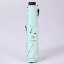 125g 일본 초경량 휴대용 양산 자외선 차단 및 비 겸용 3단 6골 연필형 우산