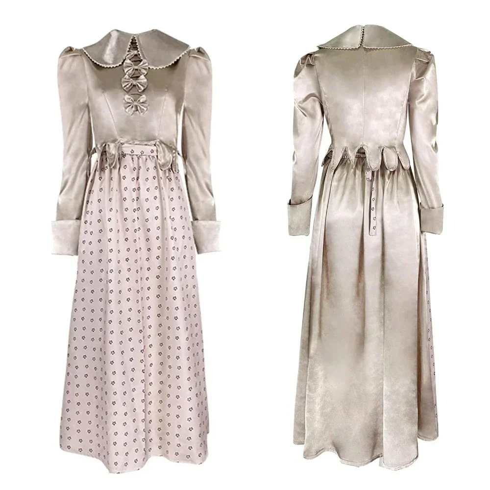 ﻿   Film Wed Goody Adams Cosplay Kostüm Vintage Kleid Outfits Halloween Karneval Kostüm Anzug Für Frauen Mädchen Rollenspiel