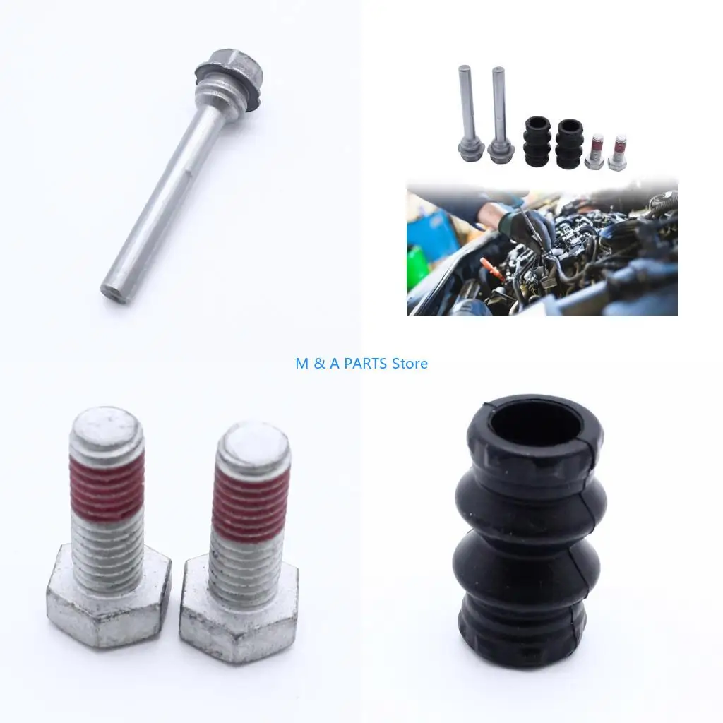 

U1JF Rear Disc Brake Caliper Bolt with Pins and Bolt Car Brake Repair Tools for Transporter BCF1346B