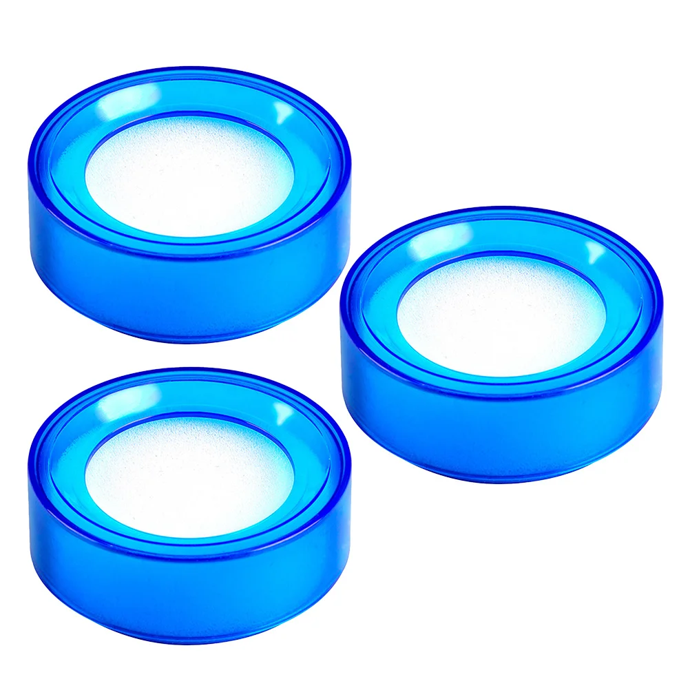 3 قطعة إسفنجة مبللة للأصابع لعد الأموال لوازم أمين الصندوق عالية الكفاءة سعة كبيرة مضادة للانزلاق مرطب بأطراف الأصابع