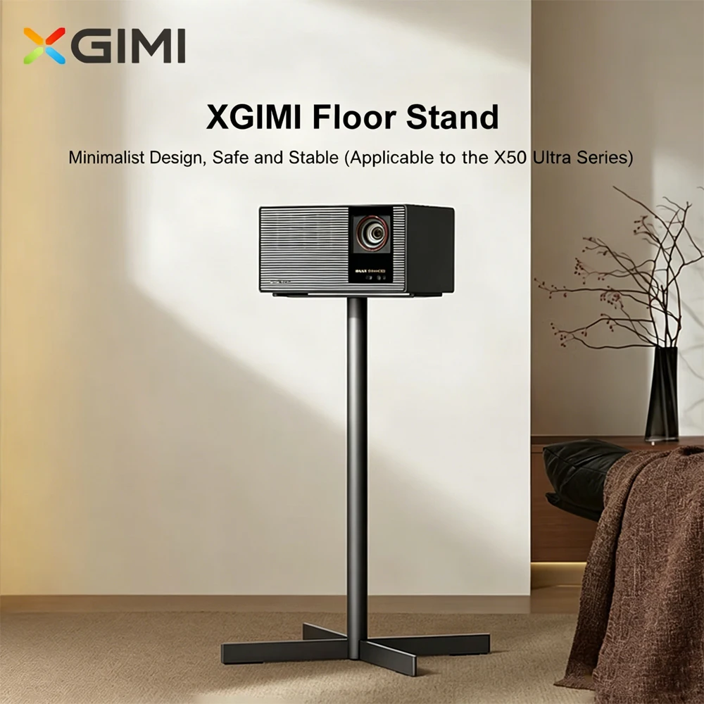 

XGIMI Floor Stand Exclusive Projector Accessories Stand for X50 Ultra & & X50 Ultra Max Aluminum Bracket with 15kg Load Capacity