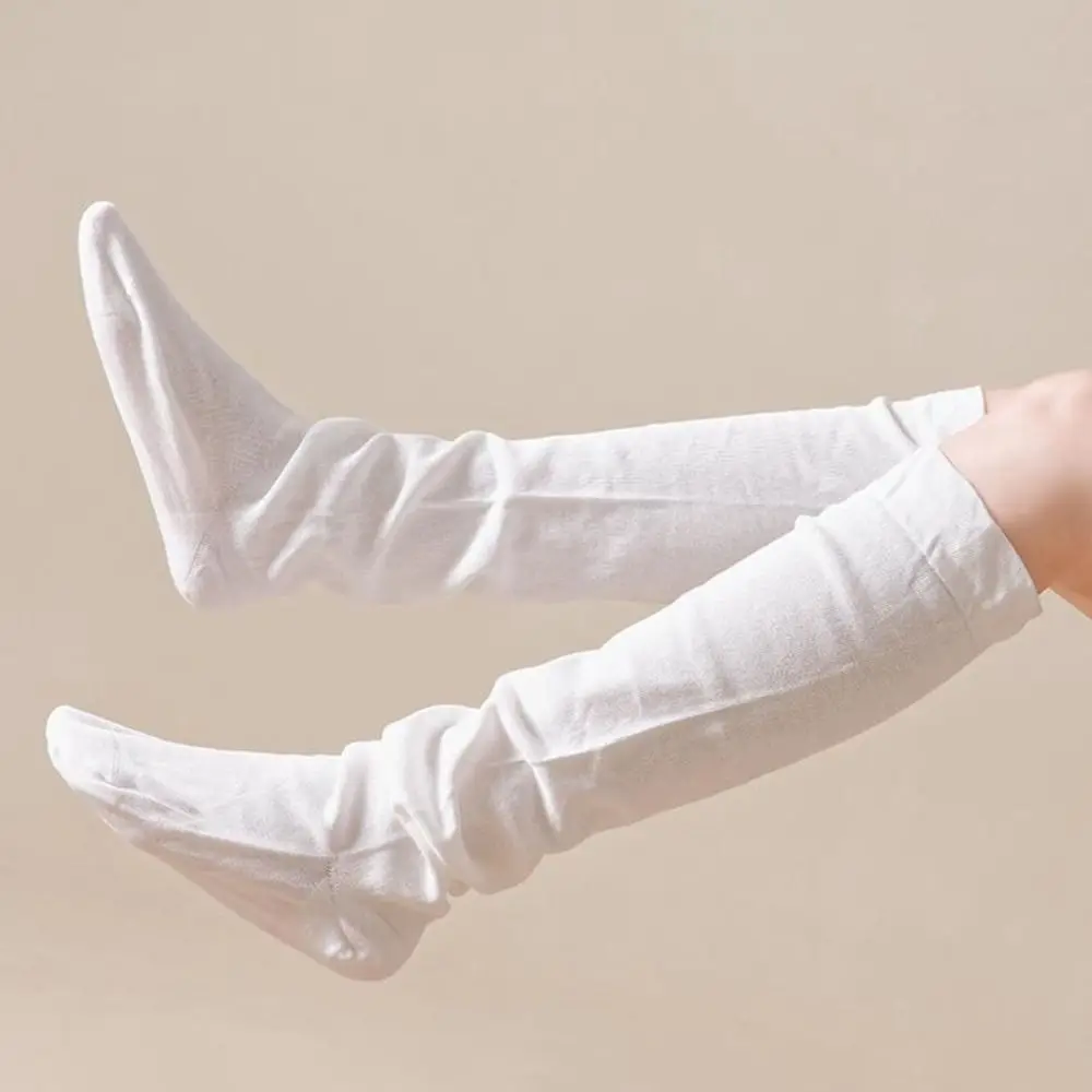 1 زوج جديد عدم الانزلاق النوم الجوارب لينة بلون حماية القدم الجوارب مريحة فضفاضة الجوارب المرنة النساء الرجال