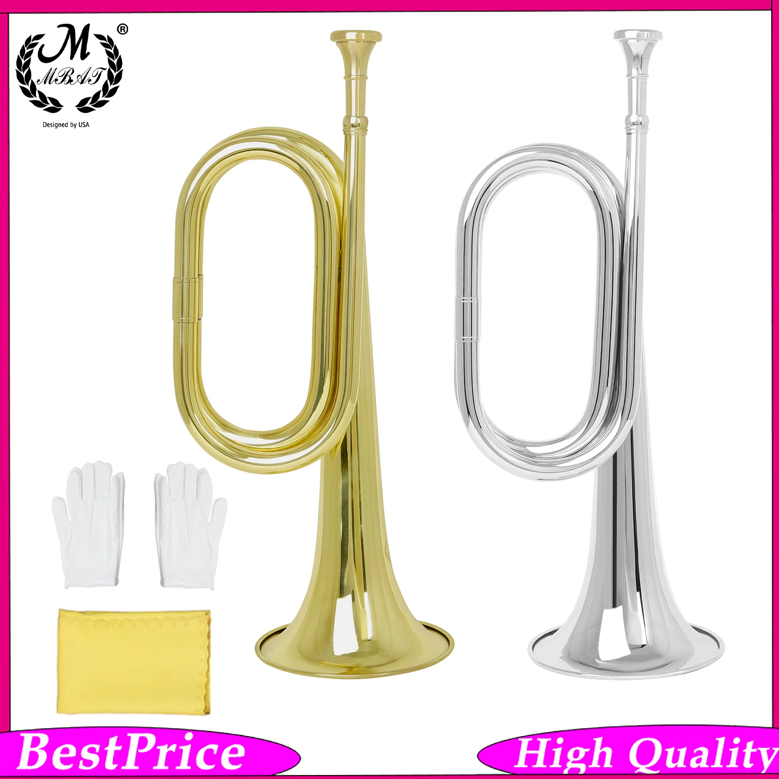 Musical Instrument In Orchestra - M MBAT Premium Brass Military Horn