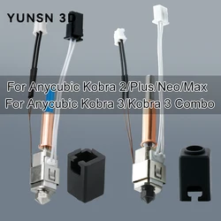 For Anycubic Kobra 2/Kobra 3 Hotend Anycubic Kobra 2 Max Hotend Upgrade High Speed 24V 60w Ceramic Heater Thermistor Kobra 2 Pro