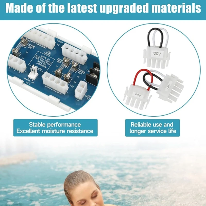 IDUD FDXLFWP1930 para Hayward Universal H Series calentador de piscina FD Kit de reemplazo de panel de cableado de campo (de H150 a H500)