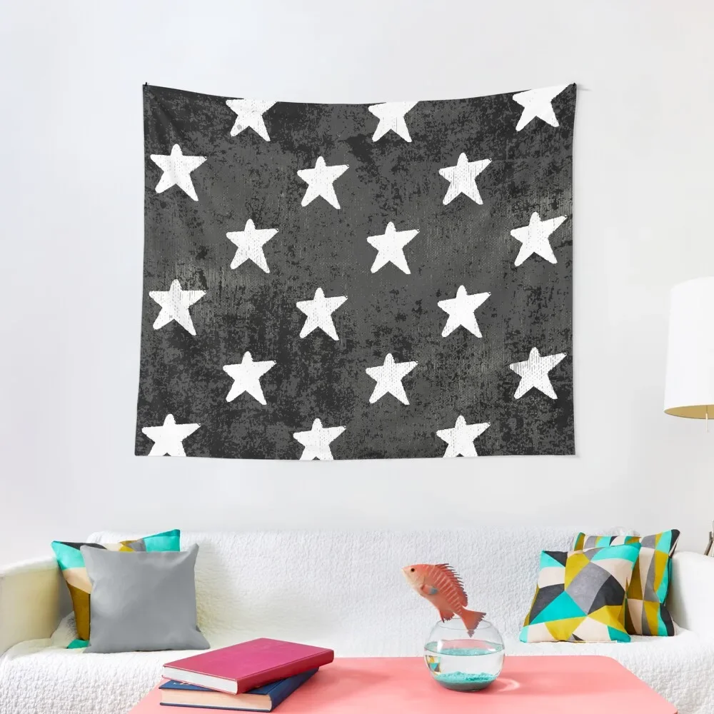 

White Star Tapestry Room Decor For Girls Wall Decoration Aesthetic Room Decor Wall Hangings Decoration Tapestry