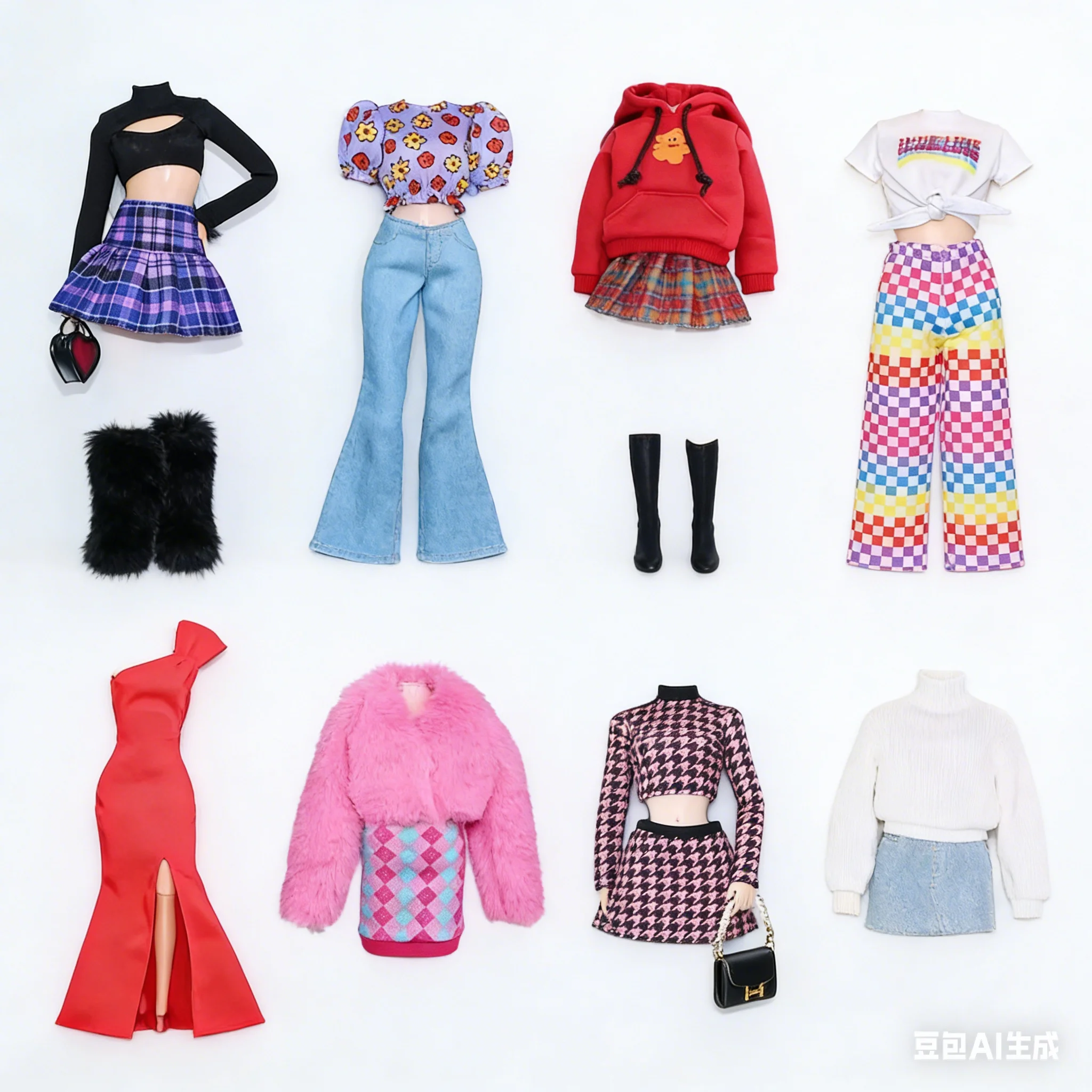 Exquisite clothing set / Fashion dress shirt coat jeans 1/6 Doll clothes suit outfit for 30cm Xinyi FR ST OB BB Doll