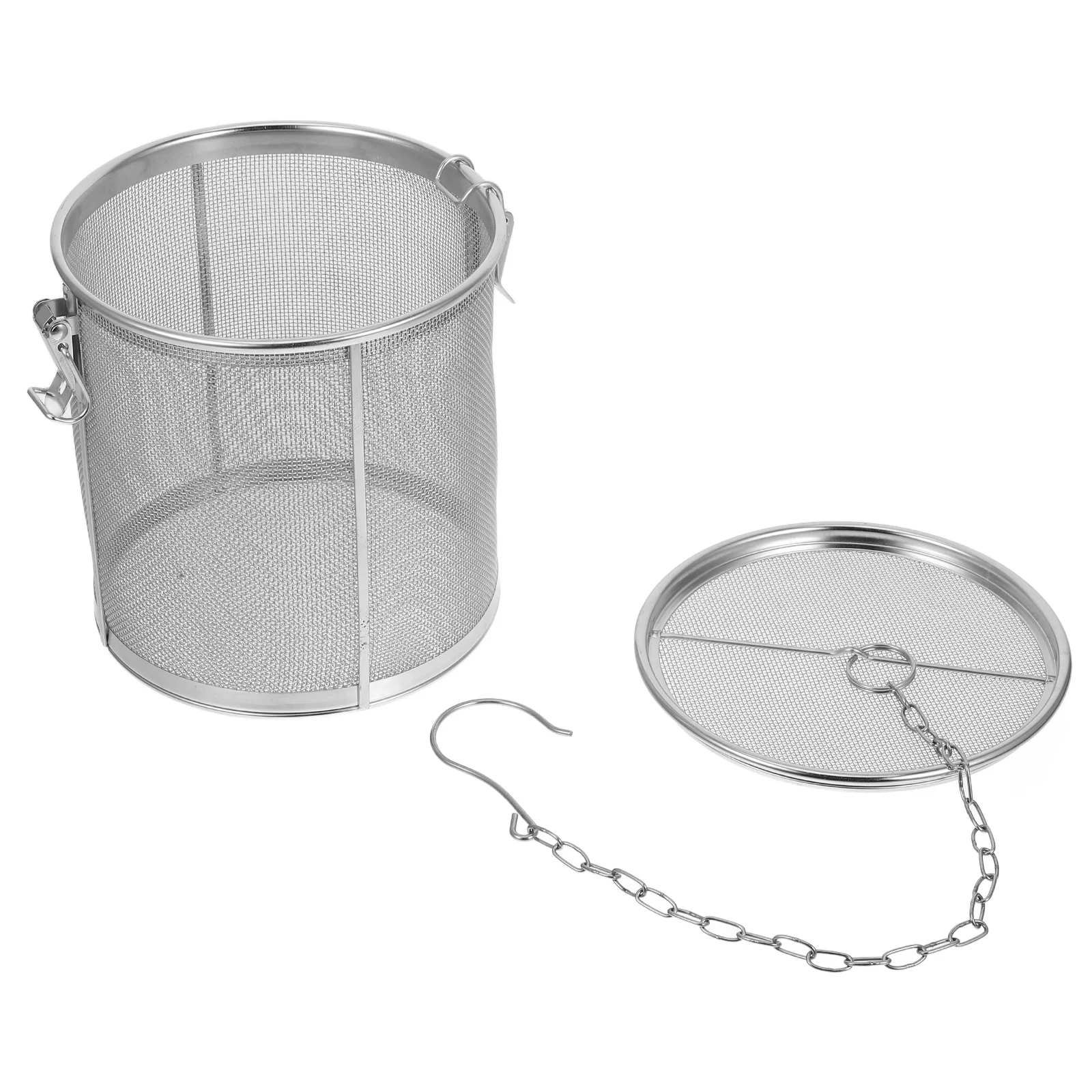 

Stainless Steel Seasoning Filter Smooth Edges Hanging Design For Tea Chinese Medicine Brine Soup Kitchen Accessories