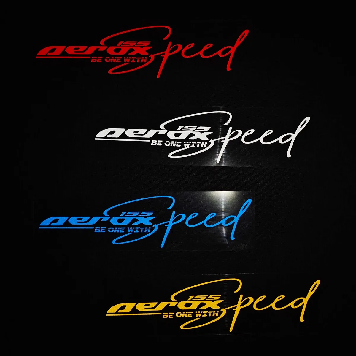 Reflective Waterproof Motorcycle Stickers Motor Bike Scooter Head Body Windshield Accessories Decal For YAMAHA AEROX155