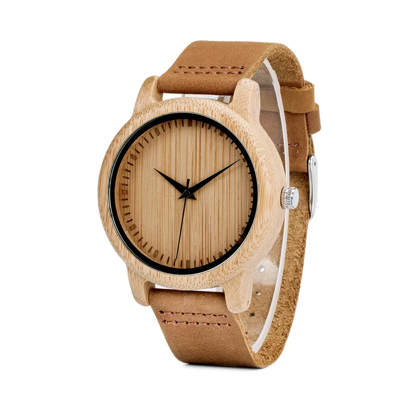 BOBOBIRDWooden Watch Couple Watch-Border Hot Selling Dropshipping in StockWood Watch