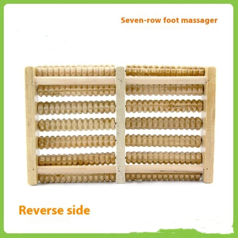 1PC Wooden Foot Massager Roller Reflexology For Stress Fitness Health Care Feet Massager Colorful Massage Roller Pain Relief
