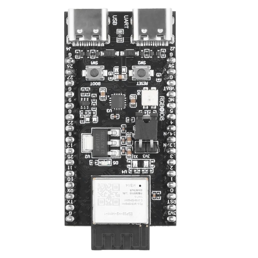 ESP32-H2-DevKitM-1-N4 WIFI BT IoT Development Board WiFi+Bluetooth H2 Series Core Board Onboard ESP32-H2-MINI-1 Module