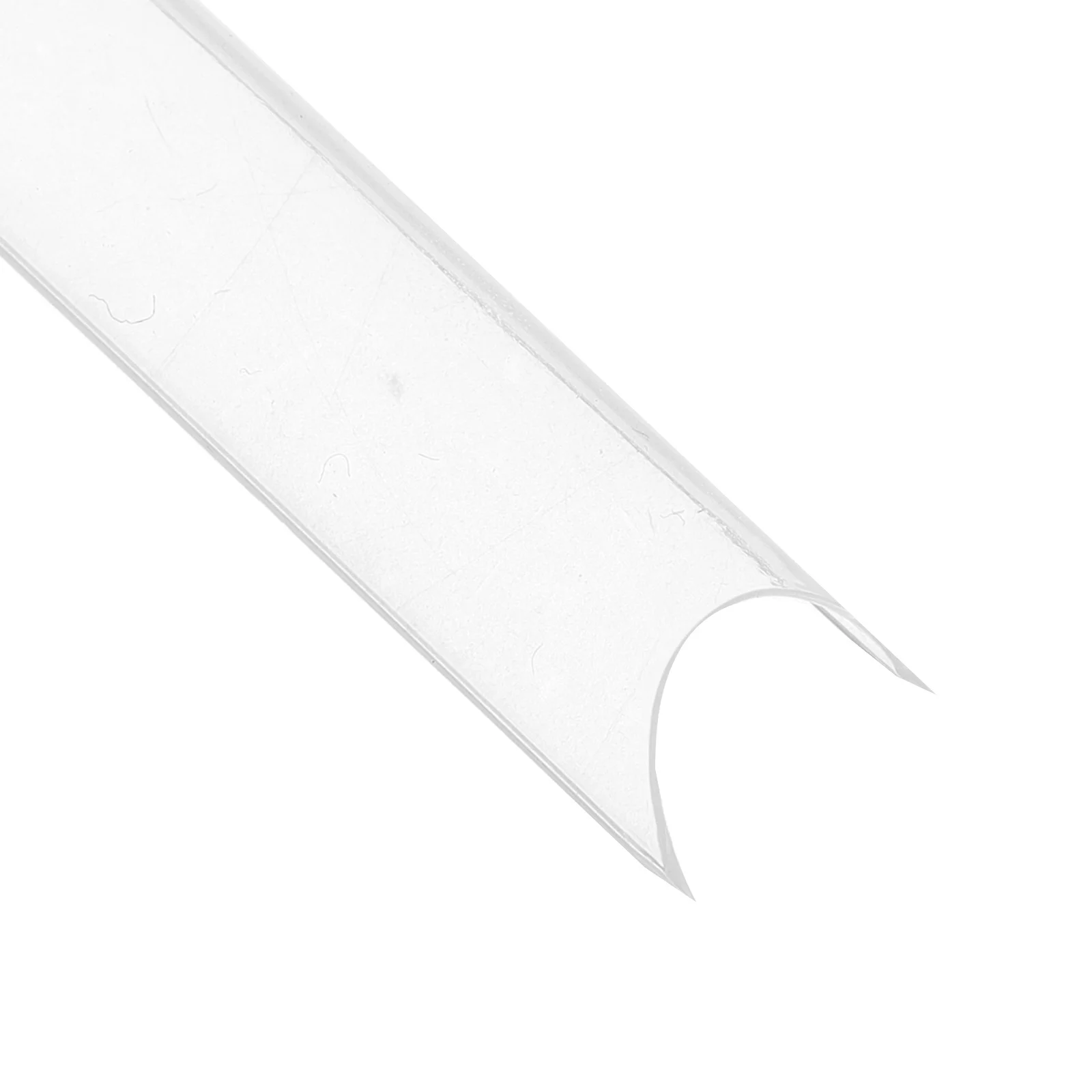 Caja de puntas de uñas de ataúd Extra largo de acrílico transparente, salón de manicura francés, extensiones de uñas postizas DIY, puntas de uñas transparentes de ataúd largas